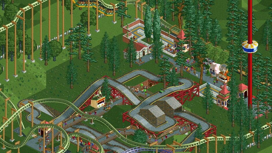 Скриншот 11 из RollerCoaster Tycoon