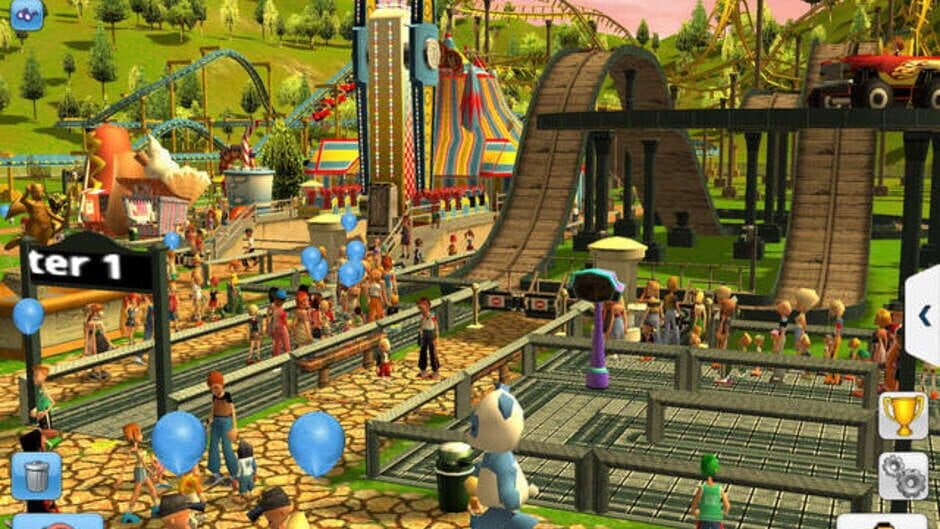 Скриншот 7 из Rollercoaster Tycoon 3