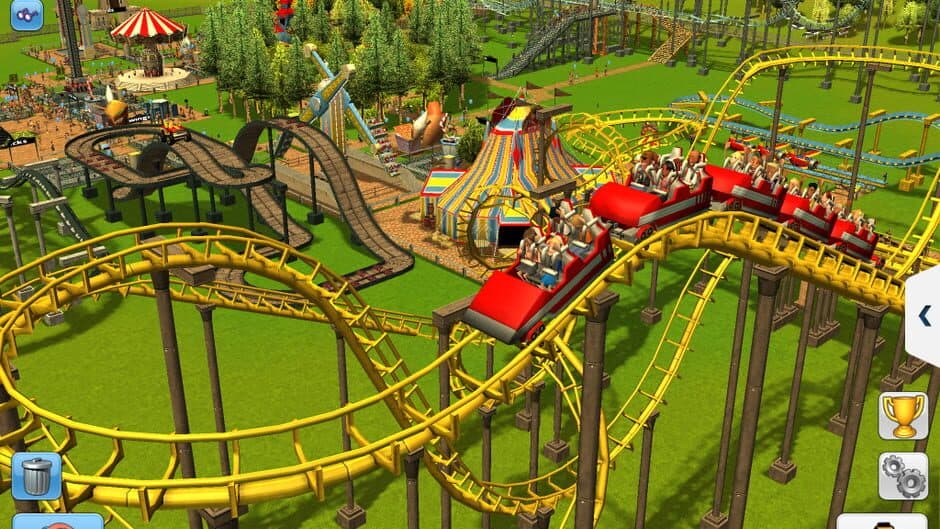 Скриншот 9 из Rollercoaster Tycoon 3