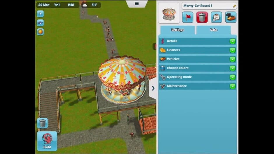 Скриншот 1 из Rollercoaster Tycoon 3