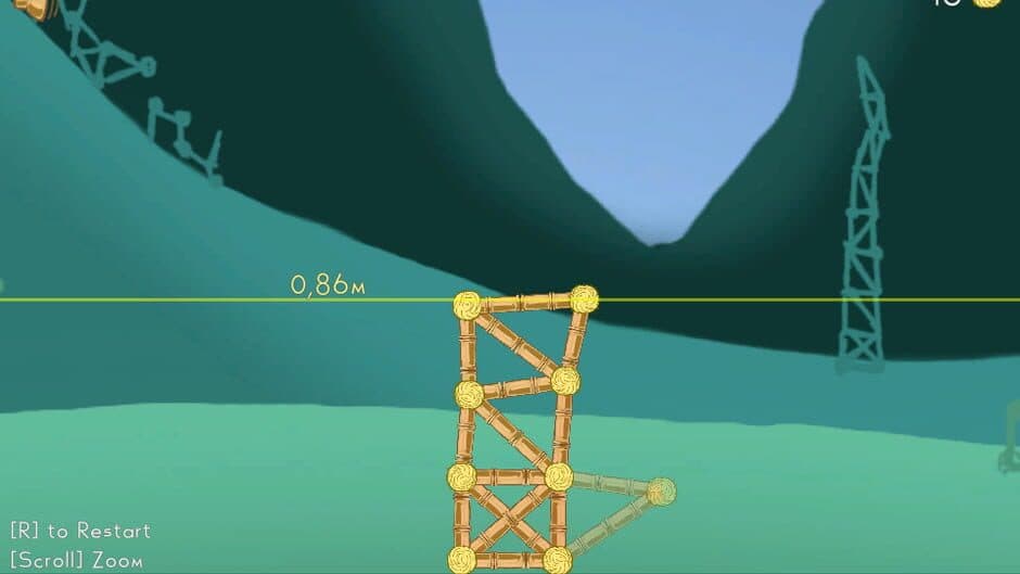 Скриншот 2 из Wibbly-wobbly Tower