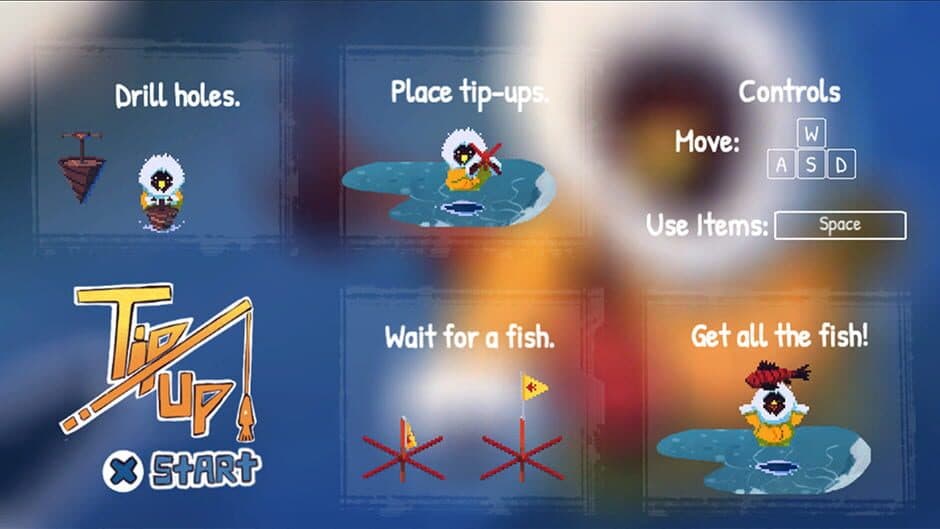 Скриншот 1 из Tip-Up Ice Fishing