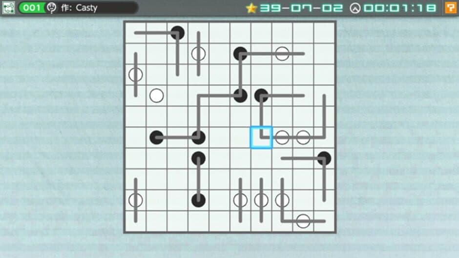 Скриншот 2 из Nikoli no Puzzle V: Masyu