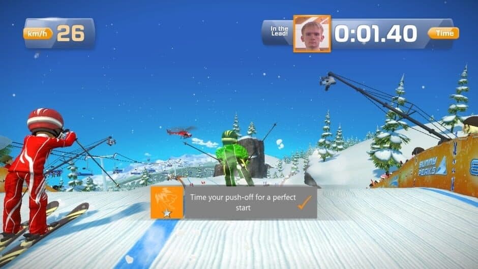 Скриншот 2 из Ski Race