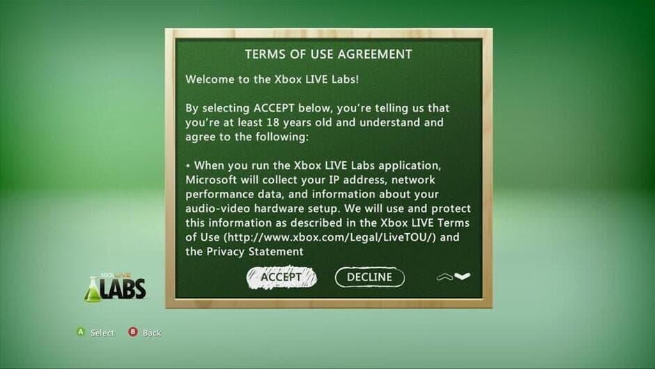 Скриншот 2 из Xbox Live Labs