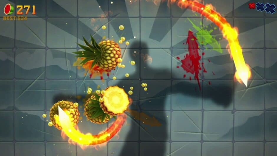 Скриншот 2 из Fruit Ninja Kinect