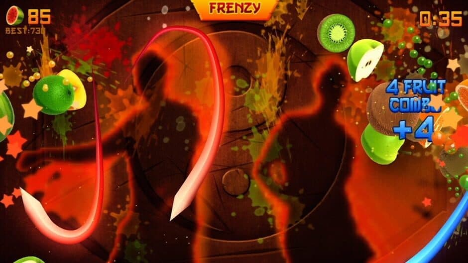 Скриншот 3 из Fruit Ninja Kinect