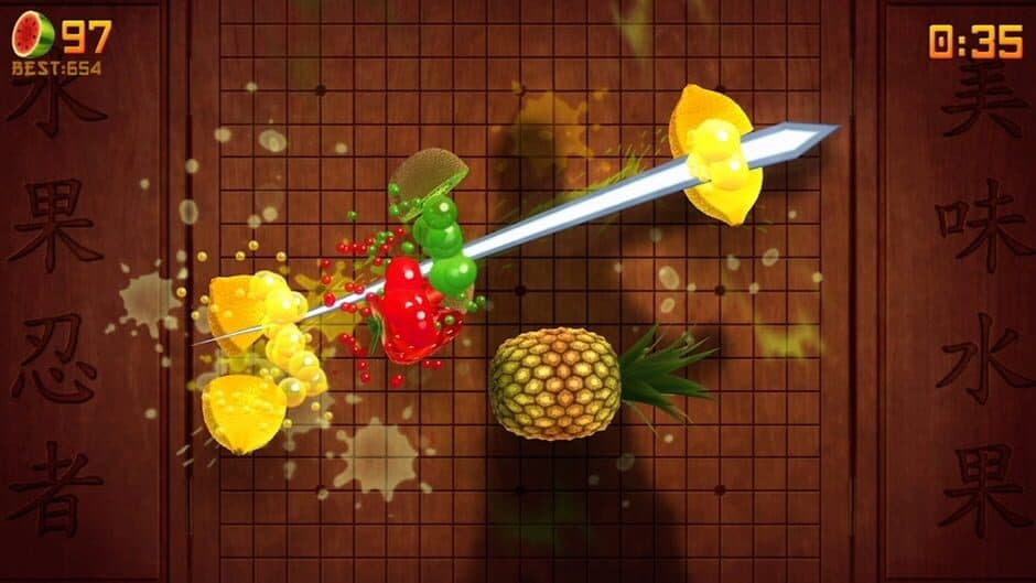 Скриншот 7 из Fruit Ninja Kinect