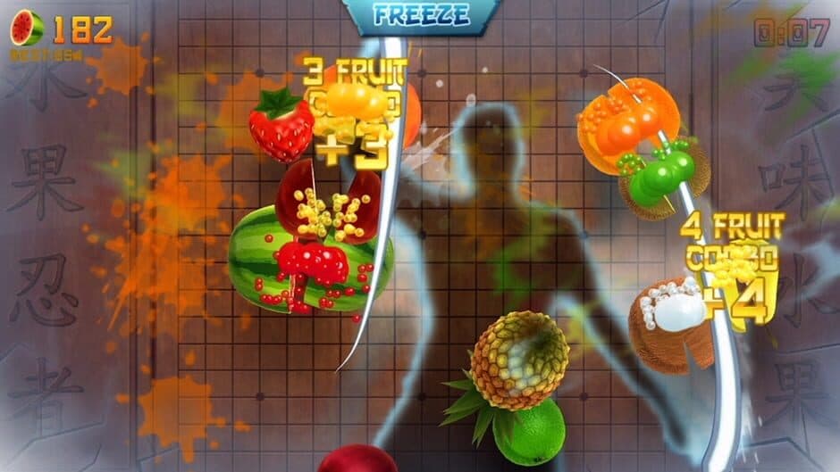 Скриншот 8 из Fruit Ninja Kinect