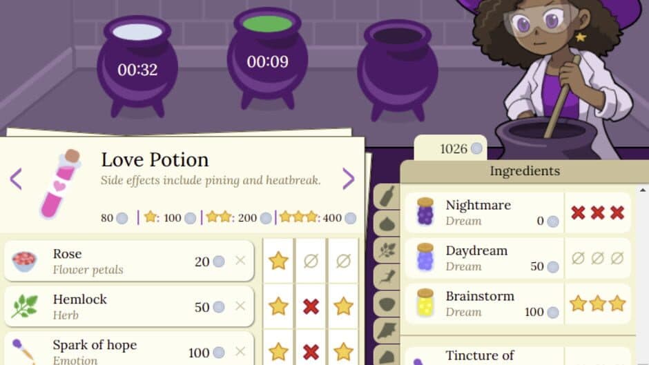 Скриншот 1 из Lizzie's Lucky Potion Shop