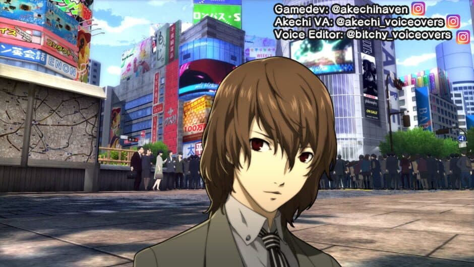 Скриншот 1 из Persona 5: Goro Akechi Dating Simulator