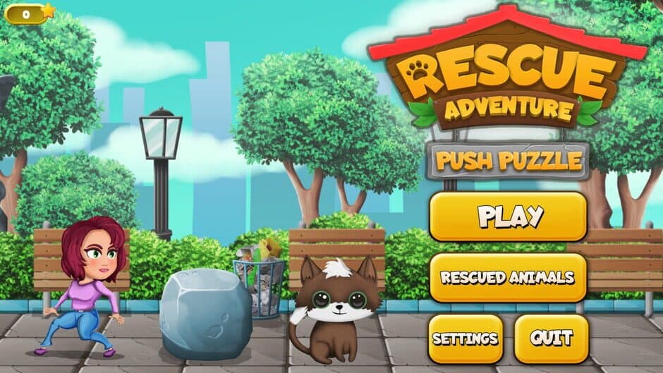 Скриншот 2 из Push Puzzle: Rescue Adventure