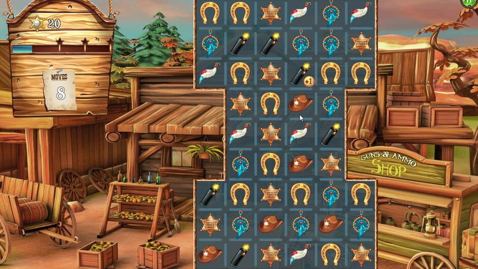 Скриншот 6 из Solitaire Chronicles: Wild Guns