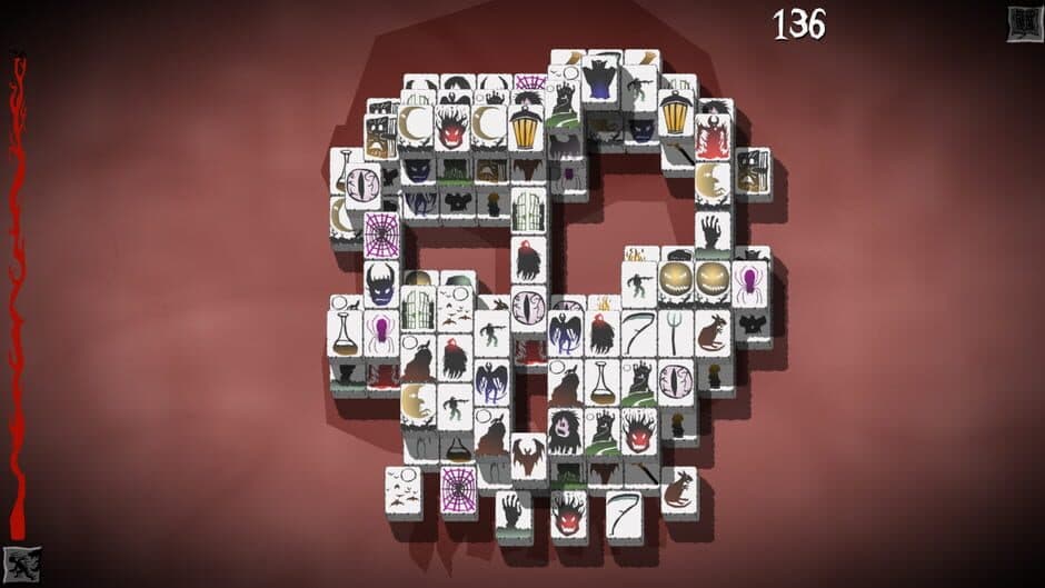 Скриншот 9 из Creepy Mahjong