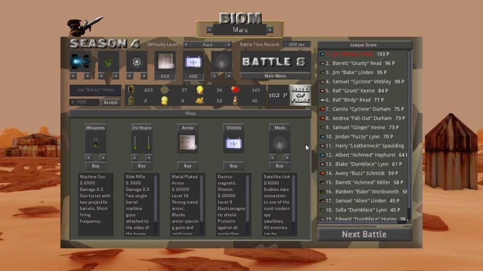 Скриншот 1 из Buggy Battle