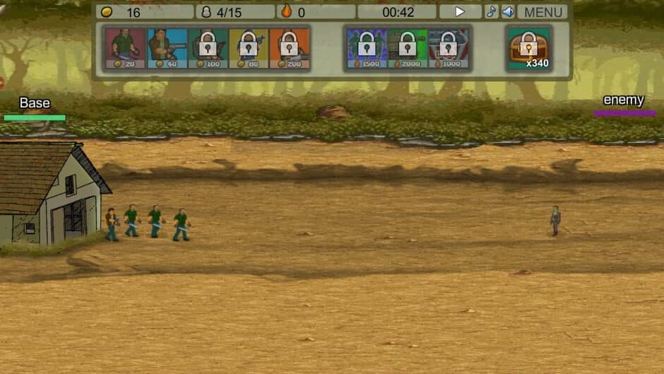 Скриншот 3 из Musle vs Zombies