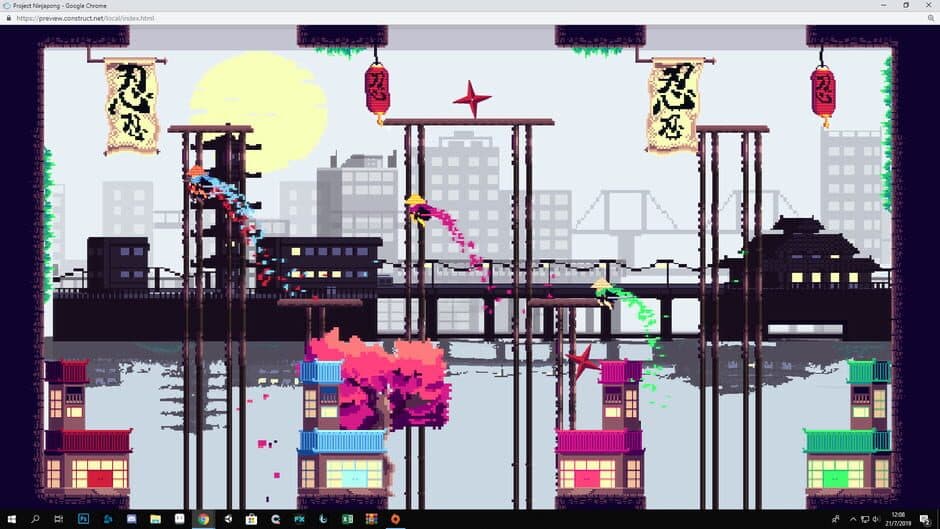 Скриншот 1 из Shizoku: Shuriken Brawl