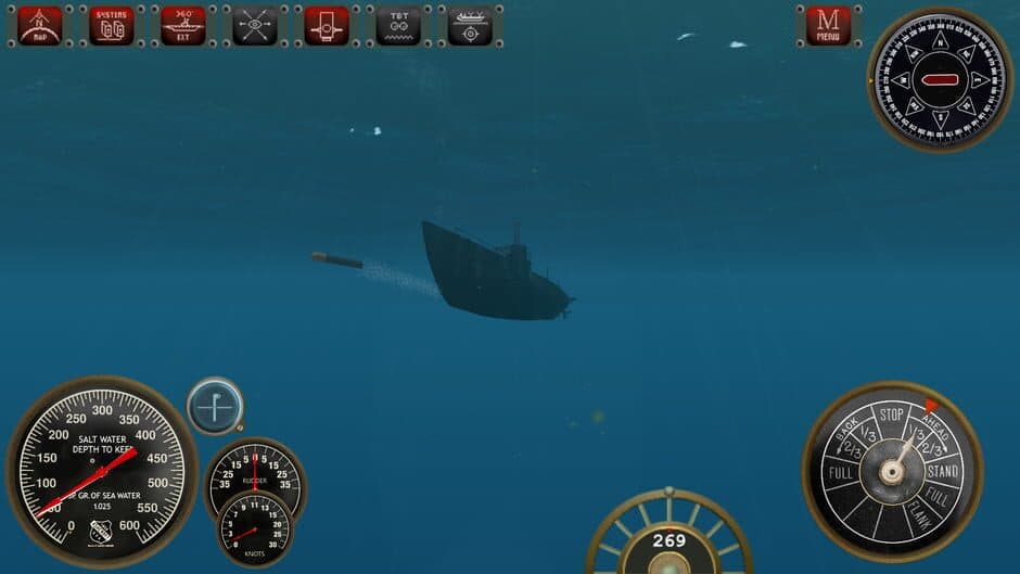 Скриншот 1 из Silent Depth Submarine Simulator