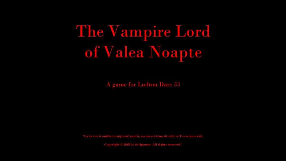Скриншот 2 из The Vampire Lord of Valea Noapte