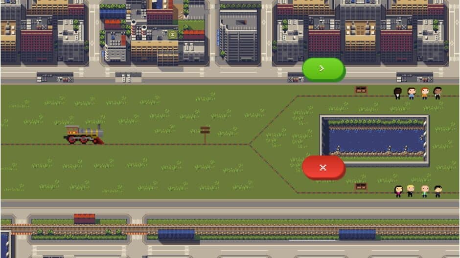 Скриншот 2 из Trolley Problem
