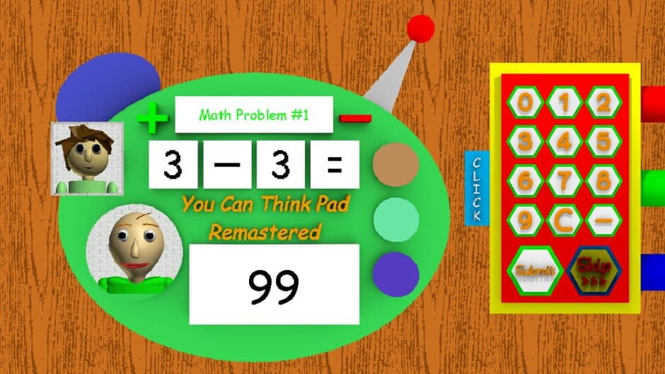 Скриншот 4 из Baldi's Fun New School: Remastered
