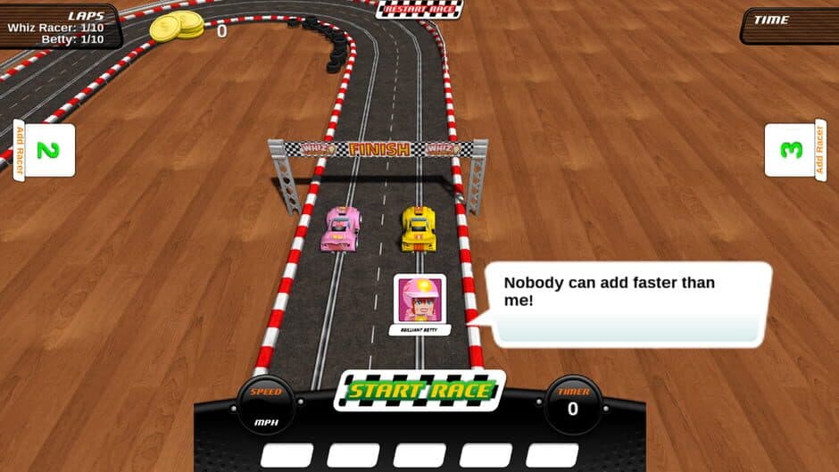 Скриншот 2 из Whiz Racer