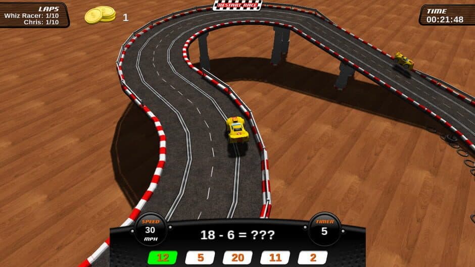 Скриншот 4 из Whiz Racer