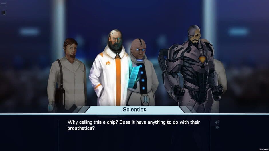 Скриншот 2 из S.A.I.A Awakening: A Robothorium Visual Novel