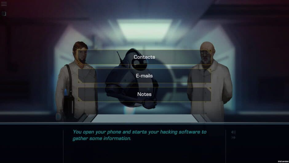 Скриншот 3 из S.A.I.A Awakening: A Robothorium Visual Novel