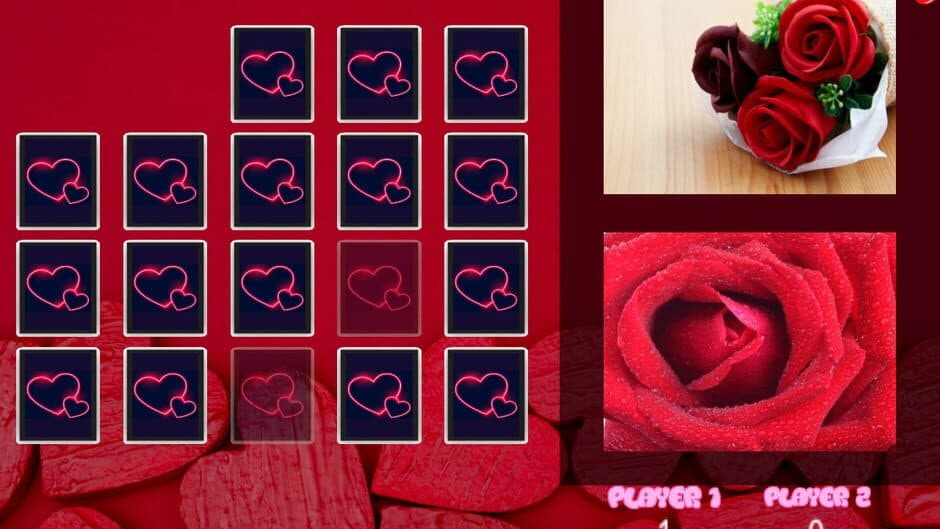 Скриншот 6 из All Valentine Pairs Memory Game