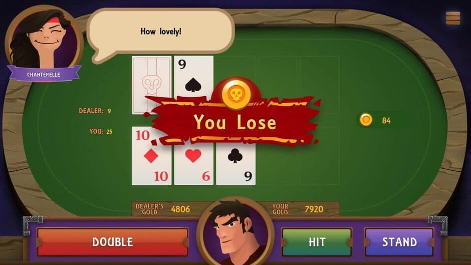 Скриншот 2 из Blackjack story
