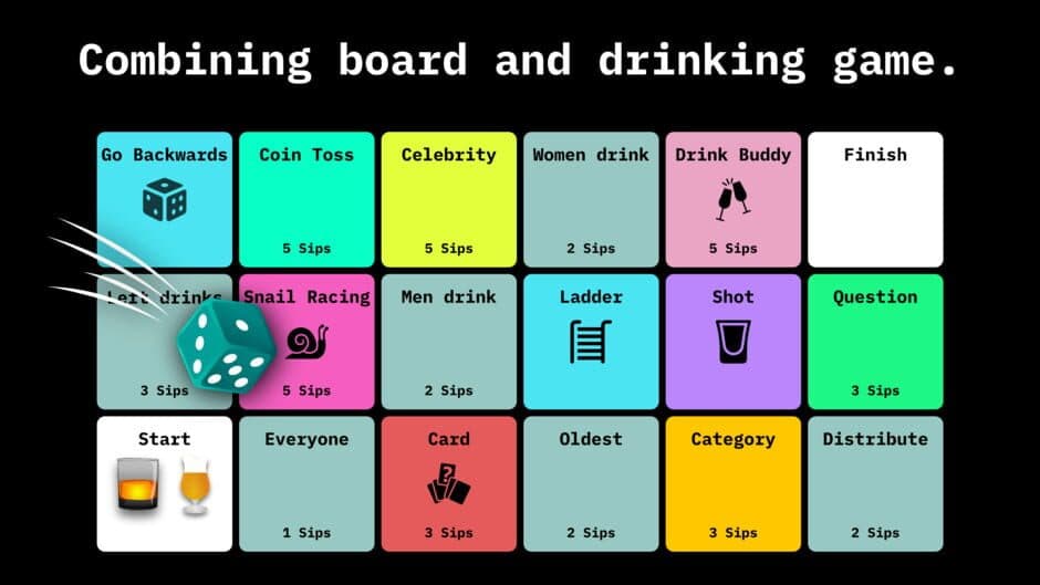 Скриншот 2 из Drynk: Board and Drinking Game