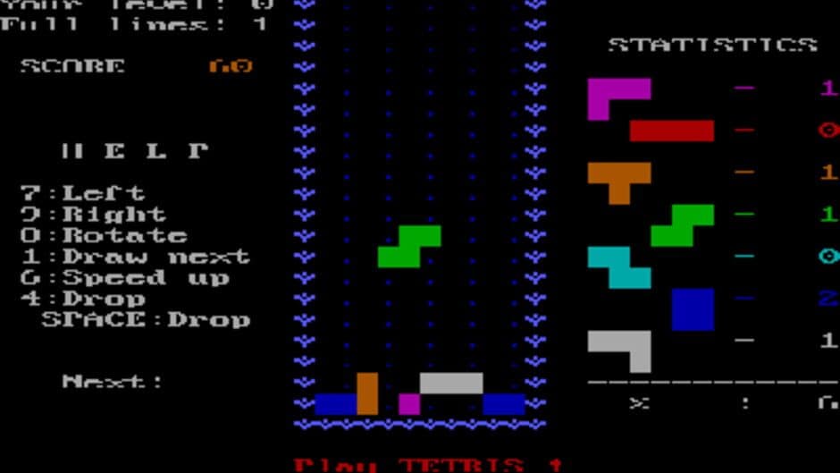 Скриншот 1 из Tetris