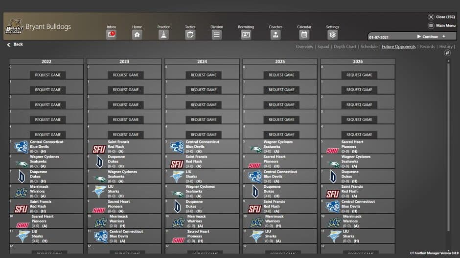 Скриншот 1 из CT Football Manager
