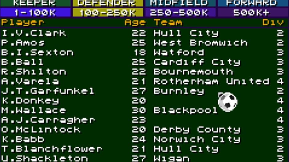Скриншот 3 из The Soccer Player Manager
