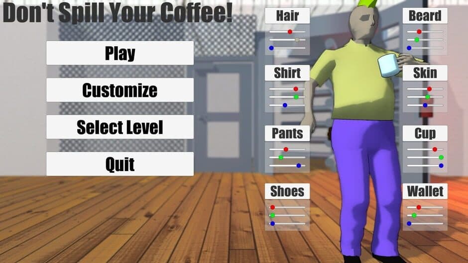 Скриншот 1 из Don't Spill Your Coffee!
