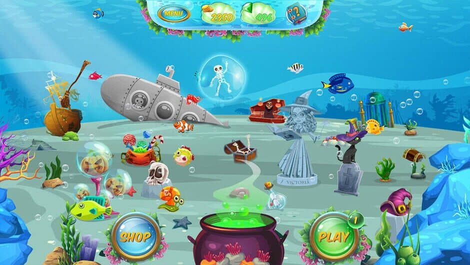Скриншот 4 из FishWitch Halloween