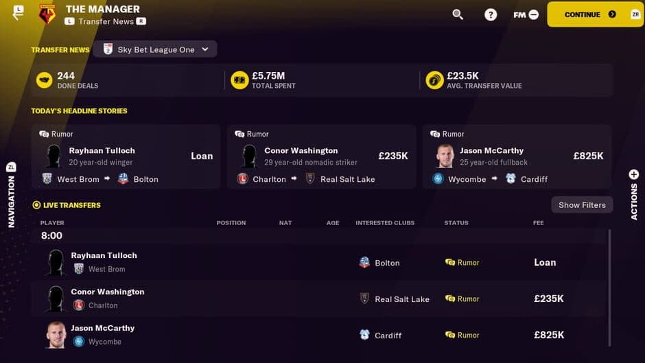 Скриншот 2 из Football Manager 2022 Touch