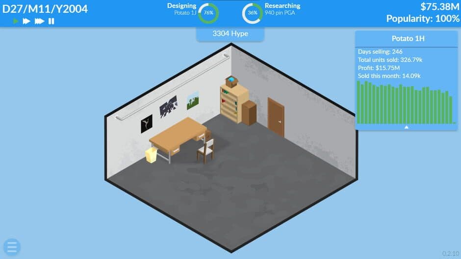 Скриншот 1 из Hardware Tycoon