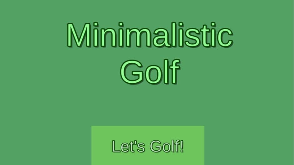 Скриншот 1 из Minimalistic Golf
