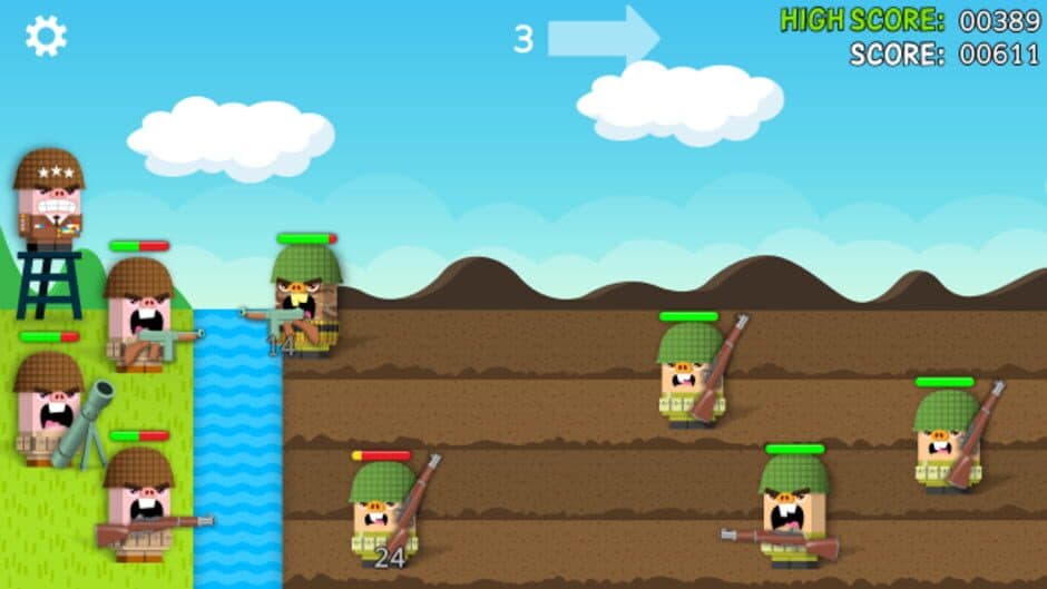Скриншот 2 из Bacon Blitz