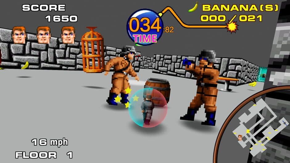 Скриншот 1 из Return to Castle Monkey Ball