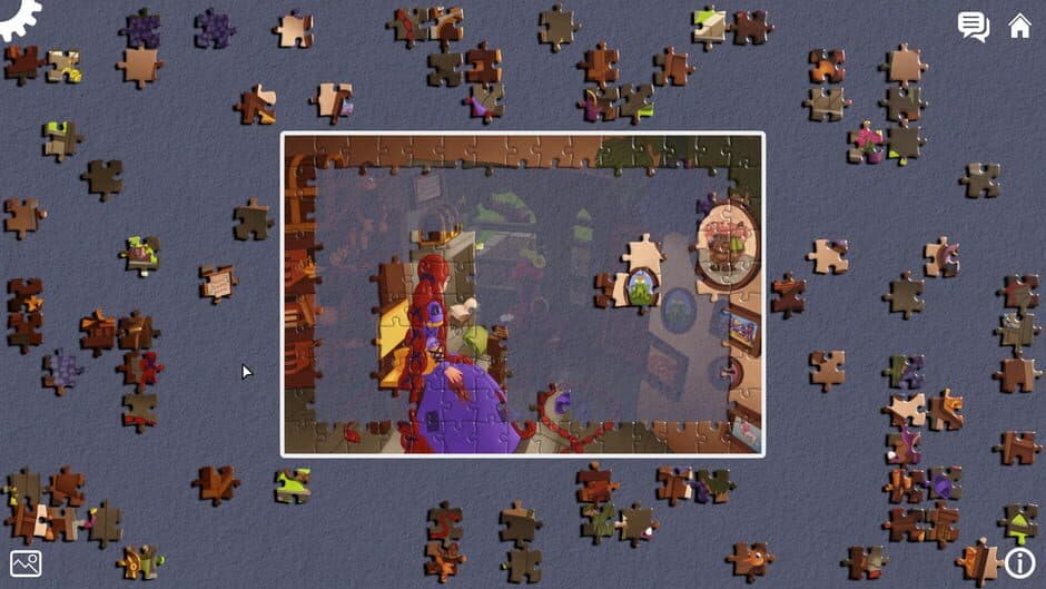 Скриншот 5 из The Adventures of Wolf and Hood: A Jigsaw Tale