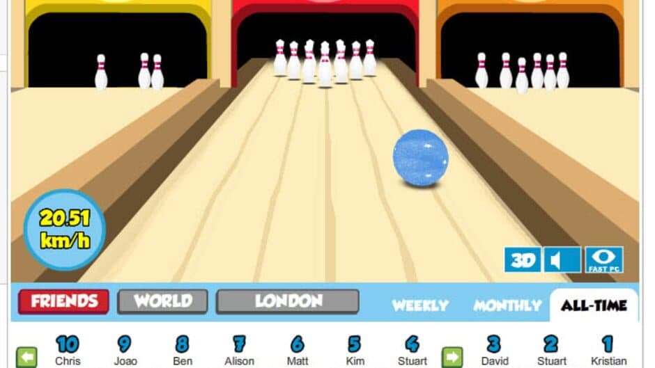 Скриншот 2 из Bowling Buddies