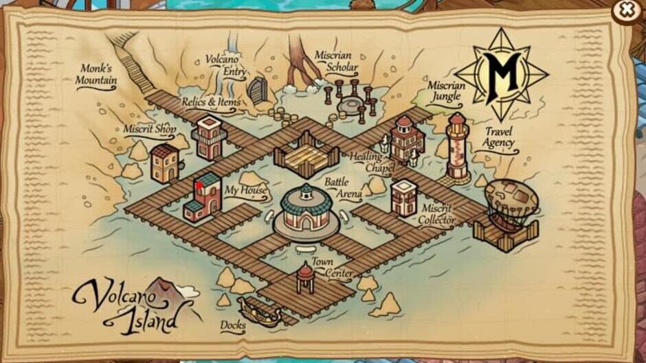 Скриншот 2 из Miscrits: Volcano Island