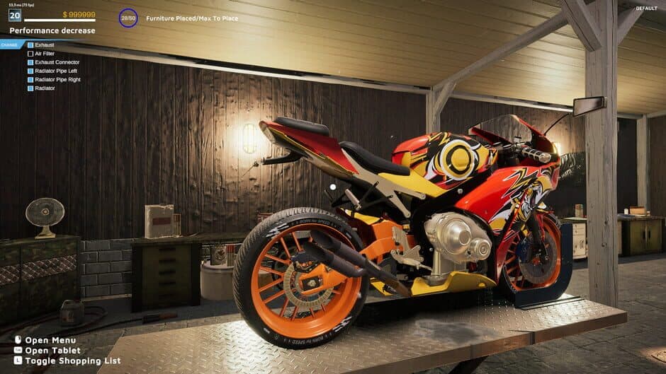 Скриншот 8 из Motorcycle Mechanic Simulator 2021