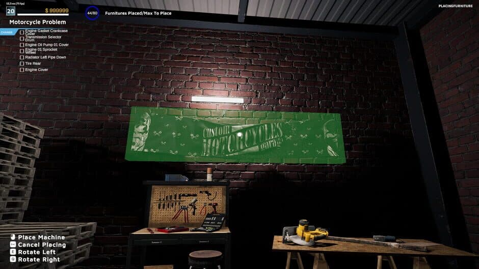 Скриншот 1 из Motorcycle Mechanic Simulator 2021
