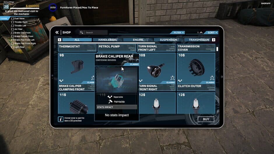 Скриншот 3 из Motorcycle Mechanic Simulator 2021