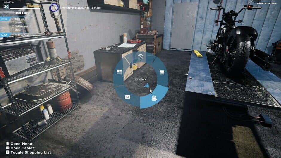 Скриншот 12 из Motorcycle Mechanic Simulator 2021