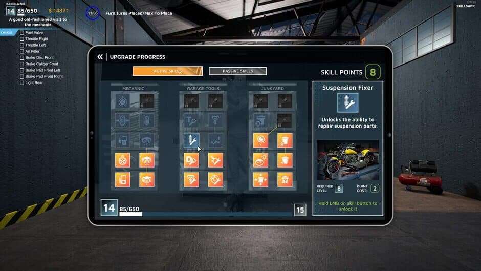 Скриншот 5 из Motorcycle Mechanic Simulator 2021